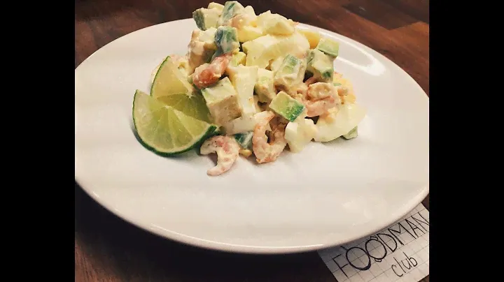 Салат с креветками и авокадо: рецепт от Foodman.club