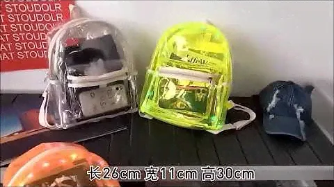 Прозрачный рюкзак