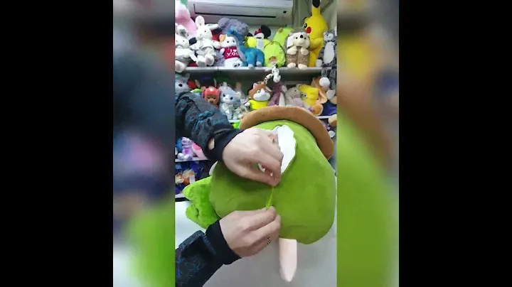 Игрушка плед и подушка. Авокадо.