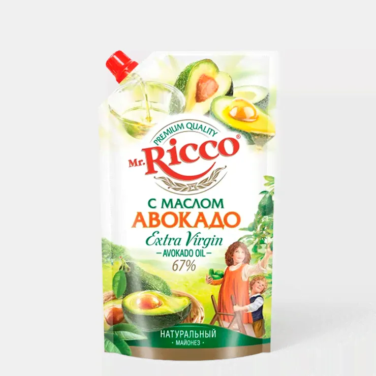 Майонез «Mr.Ricco» с маслом авокадо, 400 мл