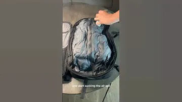 World’s first vacuum backpack
