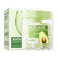 Сахарный скраб для тела с маслом авокадо Sadoer Avocado Candy Body Scrub