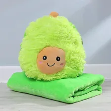 Мягкая игрушка «Авокадо», с пледом