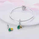 Danturn серебряные бусины 925 пробы здоровый авокадо подвеска подходят для оригинальных браслетов Pandora Модные женские украшения (art.: 3920bf833fc5d)
