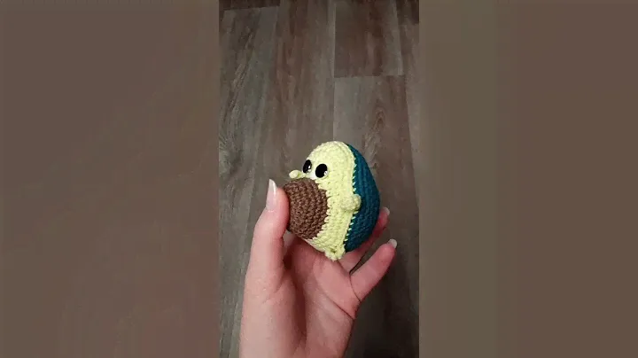 Вязаный baby Yoda 💚 вязаное авокадо💚🥑-knitted avocado