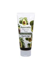 Пенка для умывания с экстрактом авокадо FarmStay Avocado Deep Cleansing Foam