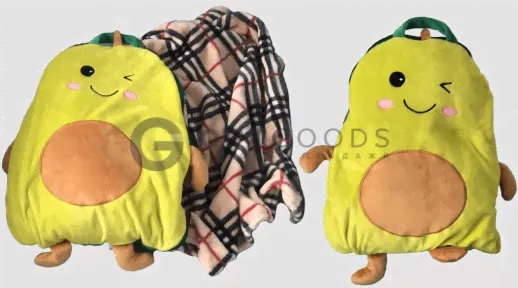 Игрушка-подушка-плед Авокадо (20С-346-Ипп-А), 40х30х110 см-0