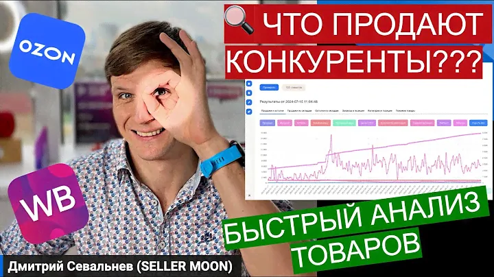 🔍 Быстрый анализ конкурентов, товара Wildberries и OZON. Оценка конкурента WB, ОЗОН