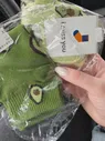 🛍 Носки женские хлопковые короткие, с принтом авокадо, летние