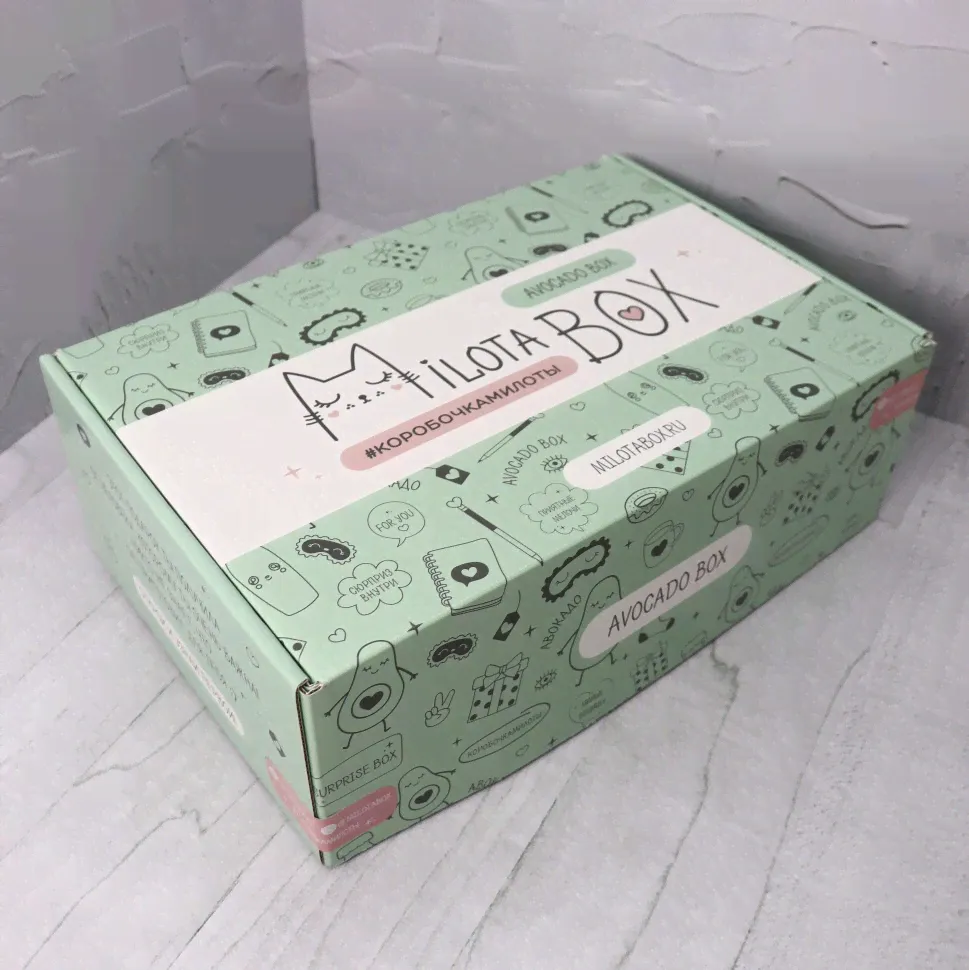 MilotaBox Avocado Box Авокадо коробочка с сюрпризом ILIKEGIFT MB093-1