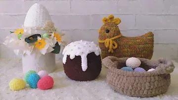 Пасхальный декор..итоги марта..покупки.