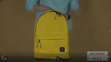 Рюкзак Zain 242 (желтый).Видеообзор.