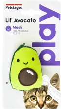 Petstages игрушка для кошек "Авокадо" с кошачей мятой, 15см