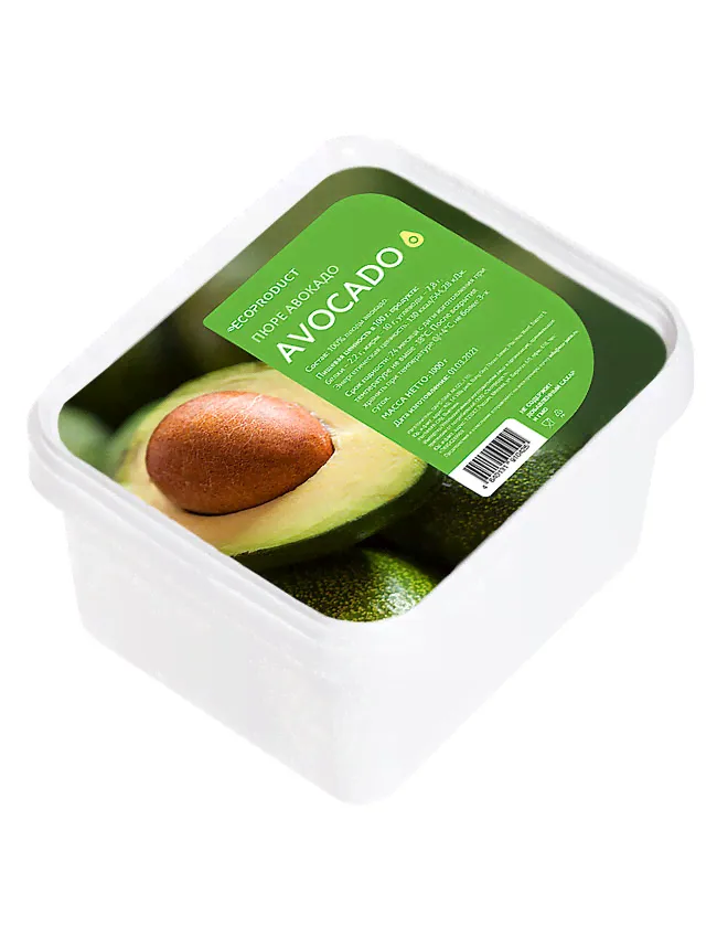 Пюре замороженное Авокадо Ecoproduct 1 кг-0