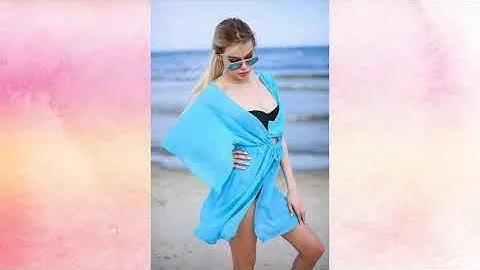 💖Пляжная мода 2021. Купальники, сарафаны, парео и другое👍