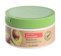 Питательный крем для тела с экстрактом авокадо The Saem Care Plus Avocado Body Cream, 300ml