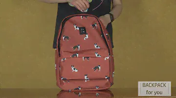 Рюкзак Zain 368 с собаками 2