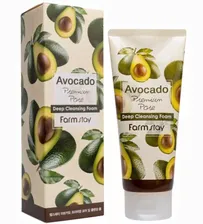 Пенка для умывания с экстрактом авокадо Farmstay Avocado Deep Cleansing Foam 180 мл