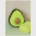 Мягкие игрушки /Авокадо/ / 3 в 1/ /с пледом/ 40 см.