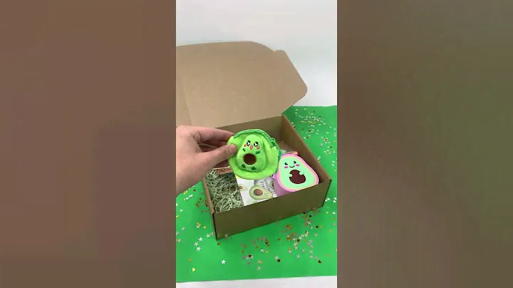 Подарочный набор для девочек Авокадо, подарочный бокс, Kid's Box 53