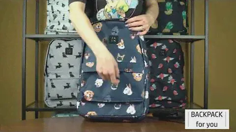 Рюкзак с собаками (dogs) Zain 259. Обзор.